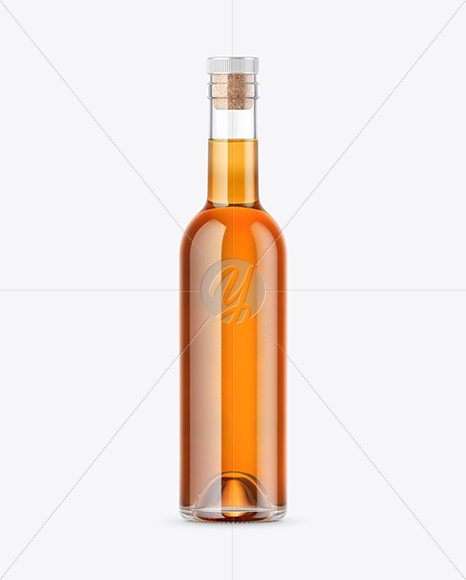 Cognac Bottle Mockup