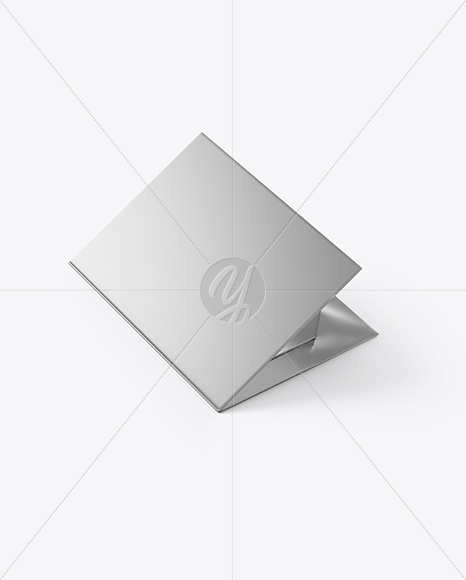 Metallic Gift Card Mockup