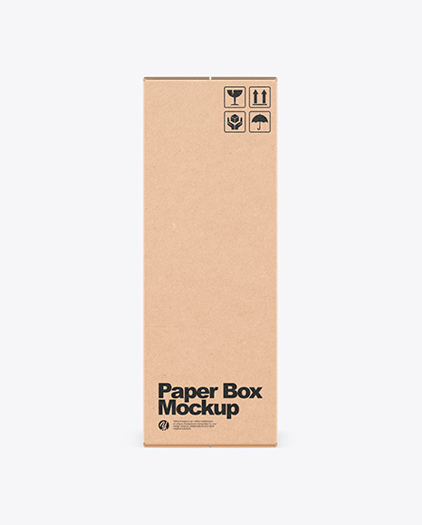 Kraft Box Mockup