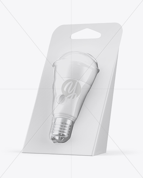 Bulb 10W in Box Mockup