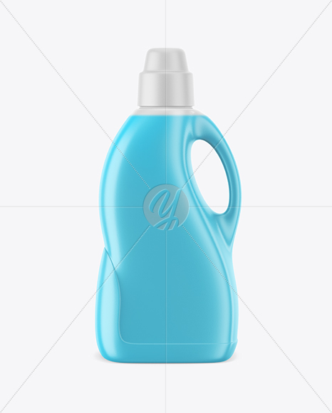 Clear Detergent Bottle Mockup