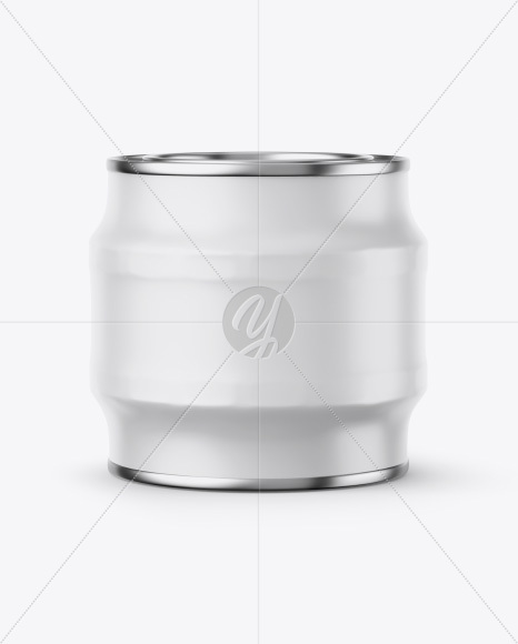 Matte Tin Can Mockup