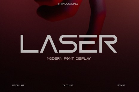 LASSER FONT - Legible