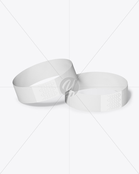 Event Wristbands Mockup