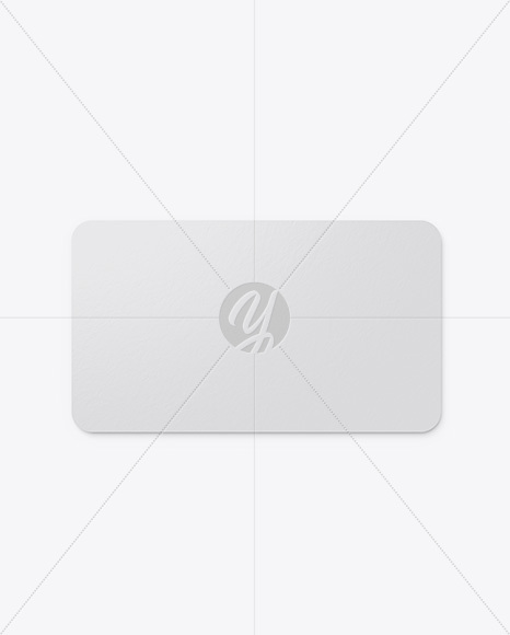 Paper Business Card Mockup