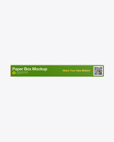 Paper Box Mockup