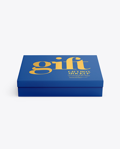 Matte Paper Box Mockup - Software box mockup