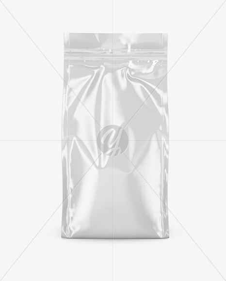 Glossy Food Bag Mockup