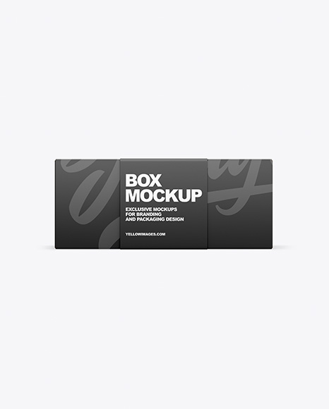 Paper Box Mockup