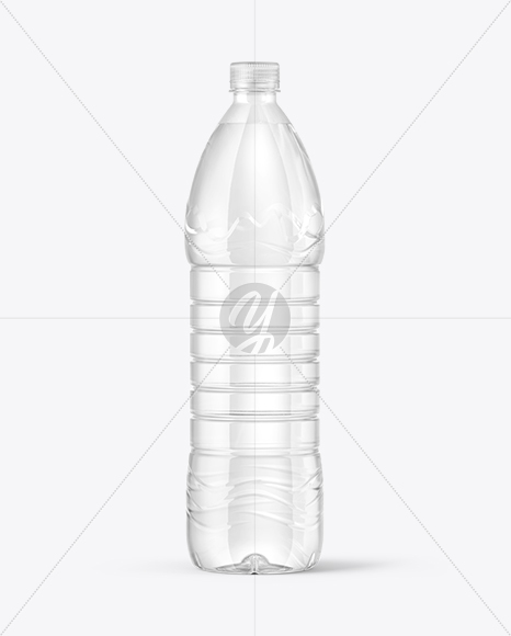 1,5L Water Bottle Mockup