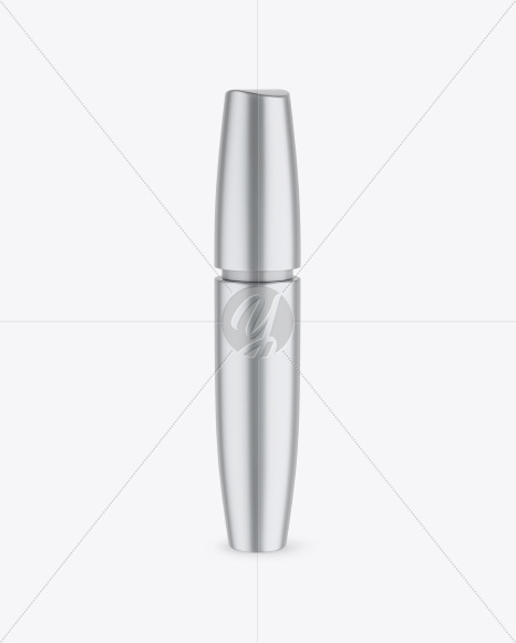 Metallic Mascara Tube Mockup