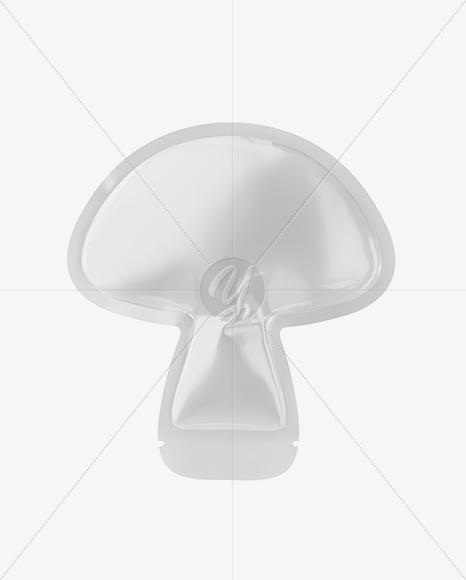 Glossy Sachet Mockup