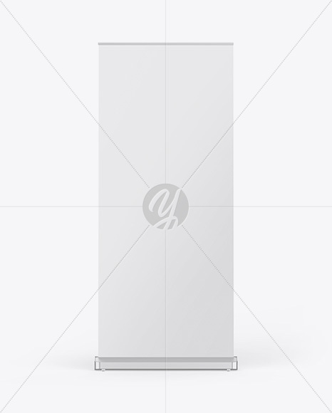 Matte Roll-up Banner Mockup