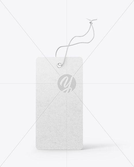 Kraft Label With Rope Mockup