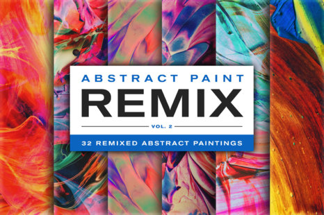 Abstract Paint Remix, Vol. 2 - Acrylic paint