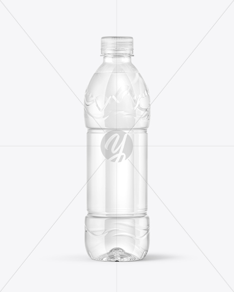 500ml Water Bottle Mockup