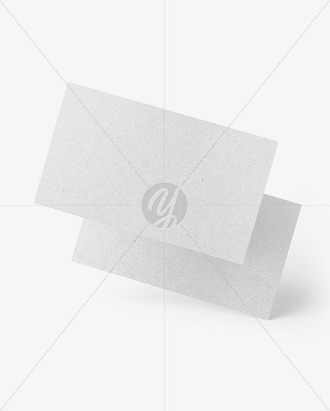 Kraft Business Cards Mockup