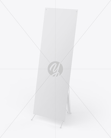 Plastic X Banner Mockup