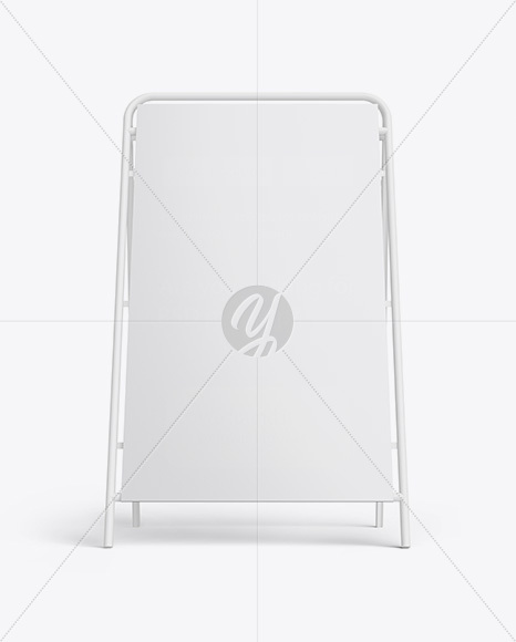 Matte Plastic Stand Mockup