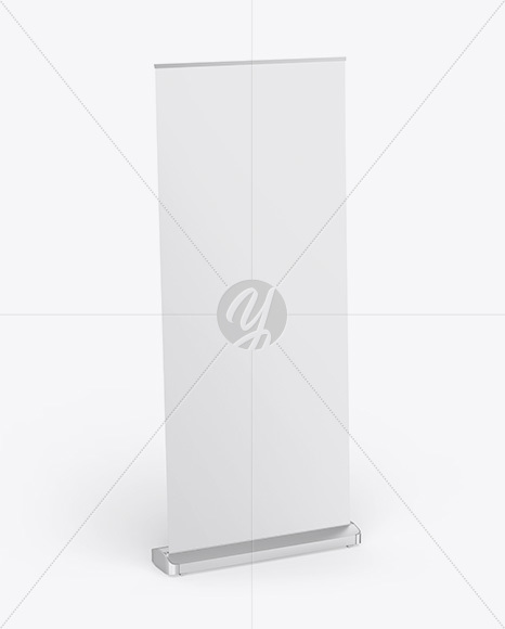 Matte Roll-up Banner Mockup