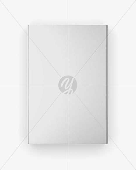 Paper Box Mockup - Top View