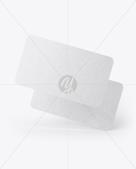 Kraft Business Cards Mockup