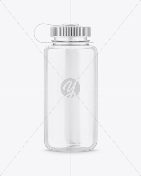 Plastic Sport Bottle Mockup