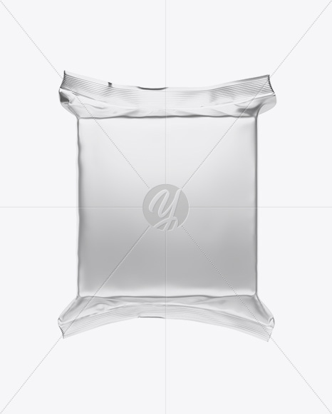 Metallic Food Bag Mockup