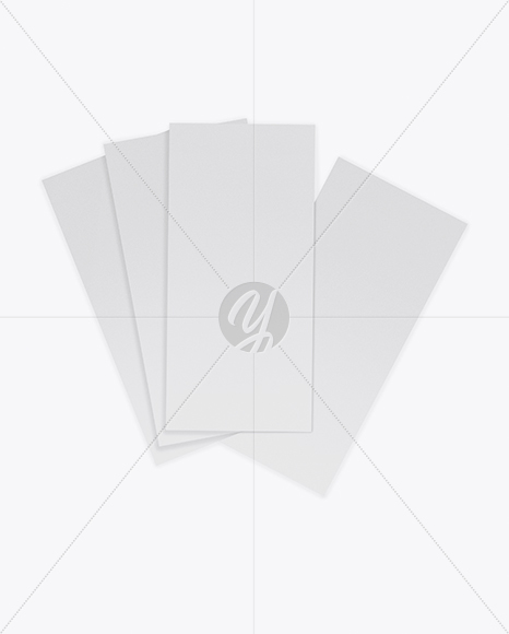 Four Brochures Mockup
