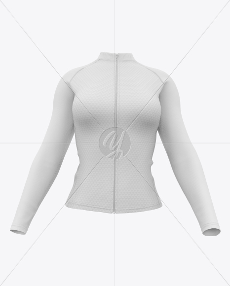 Women`s Cycling Jersey Mockup - Front View