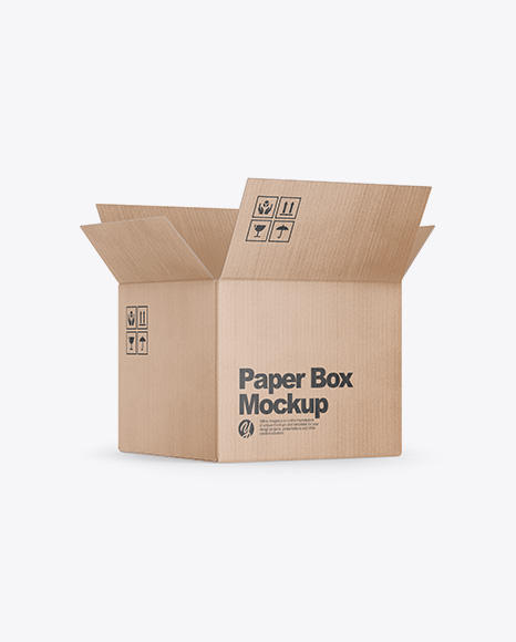 Kraft Box Mockup