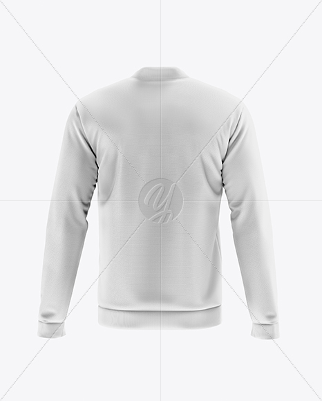 Men's Bomber Jacket Mockup - Back View