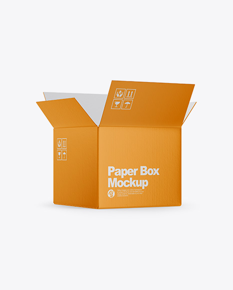 Paper Box Mockup