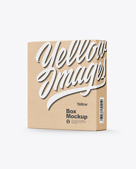 Kraft Box Mockup