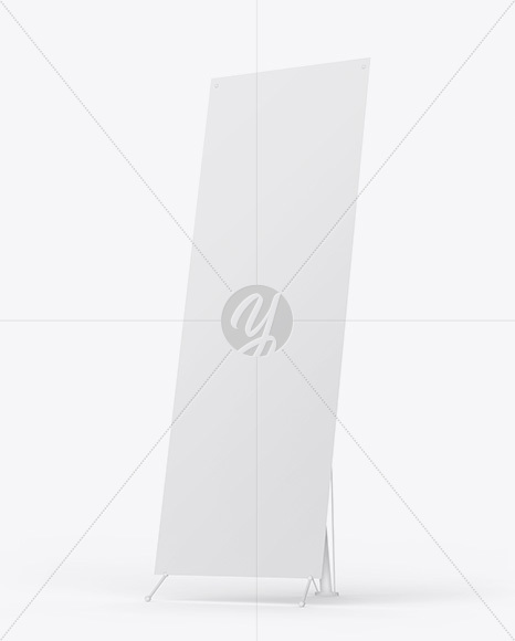 Plastic X Banner Mockup