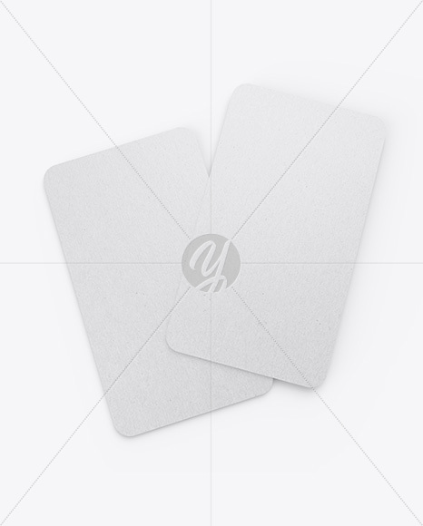 Kraft Business Cards Mockup