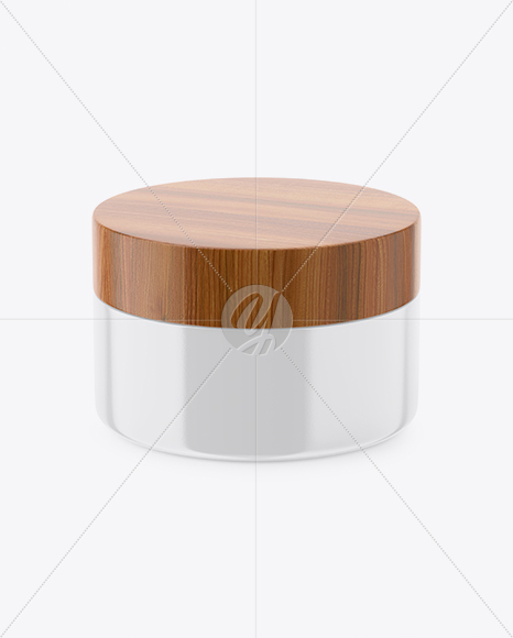 Cosmetic Jar Mockup