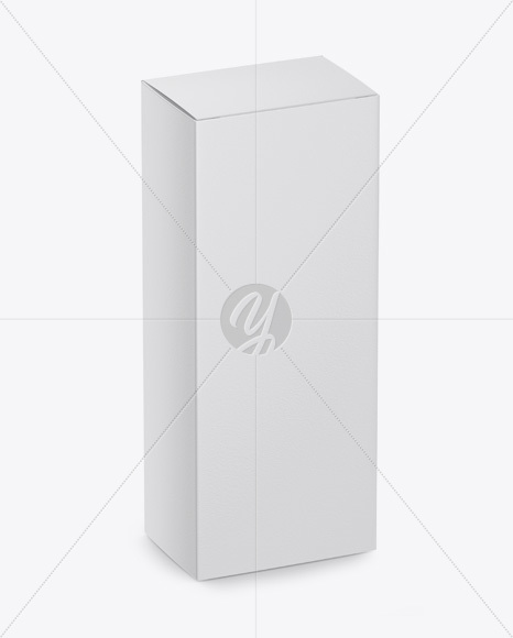 Glossy Paper Box Mockup