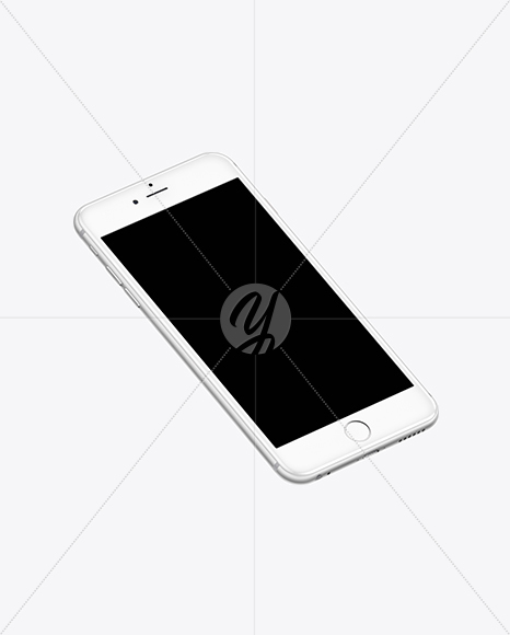 Isometric Apple iPhone 6 Plus Mockup