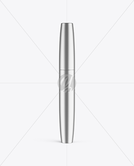 Metallic Mascara Tube Mockup