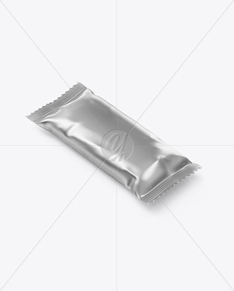 Metallic Snack Bar Mockup