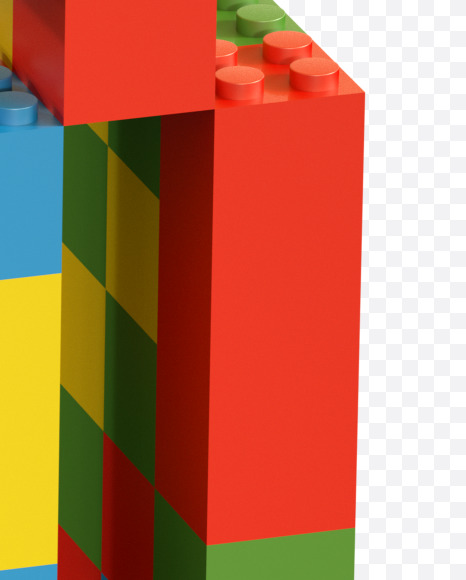 @ from Lego Random Color Font on Yellow Images Creative Fonts - S26681