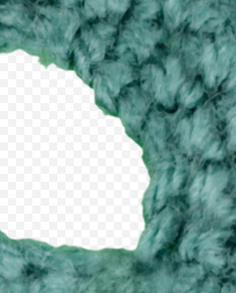 9 from Green Knitted Font on Yellow Images Creative Fonts - S26720