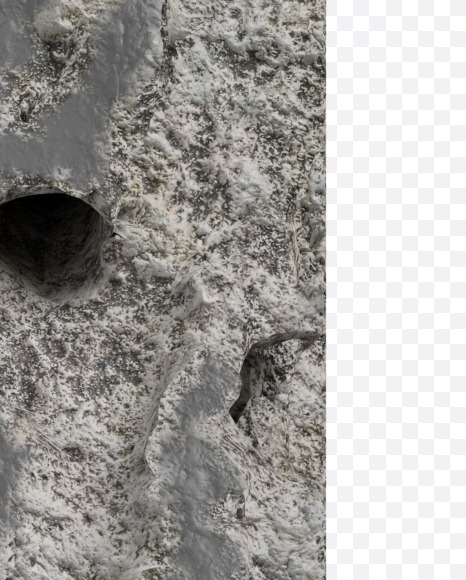 1 from Concrete Erosion Font on Yellow Images Creative Fonts - S26880