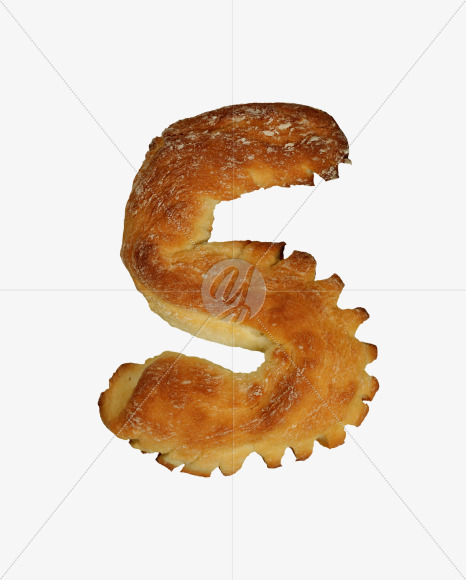 5 from Pastry Font on Yellow Images Creative Fonts - S26972