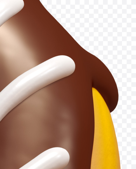 6 from Profiterole Font on Yellow Images Creative Fonts - S27409