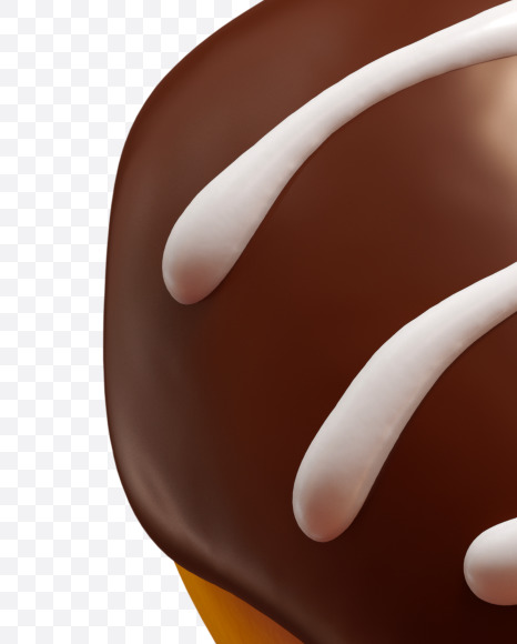 Letter S from Profiterole Font on Yellow Images Creative Fonts - S27396
