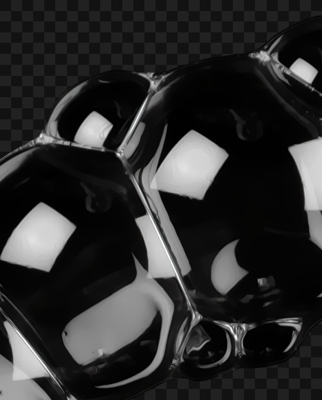 euro from Black Soap Bubbles Font on Yellow Images Creative Fonts - S27585