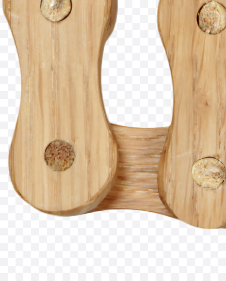 Letter T from Wood Ride Font on Yellow Images Creative Fonts - S27929