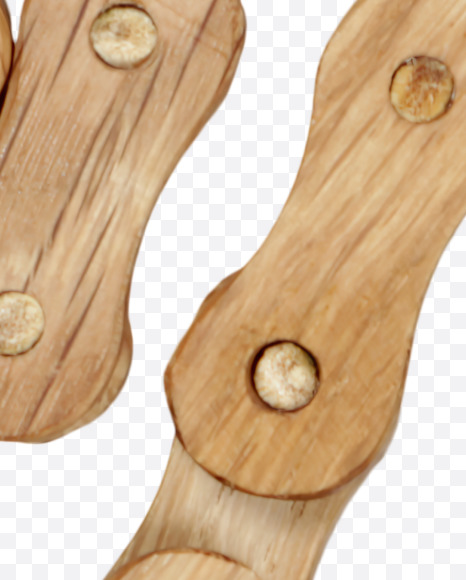 Letter V from Wood Ride Font on Yellow Images Creative Fonts - S27931